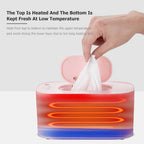 Portable Baby Wipes Heater Thermal USB Charging Warm Wet Towel Dispenser Napkin Heating Box Home Accessories