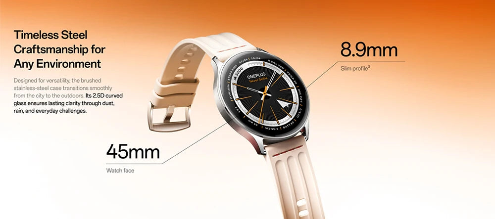 OnePlus Watch lite SmartWatch,1.46 inches Display,59g,10 Days of Reliable Power,Heart Rate,Blood Oxygen Monitorin