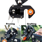 Multi-functional Garden Trimmer Pruning Seedlings Grafting Scissors Fruit Tree Grafting Machine Portable Gardening Tools