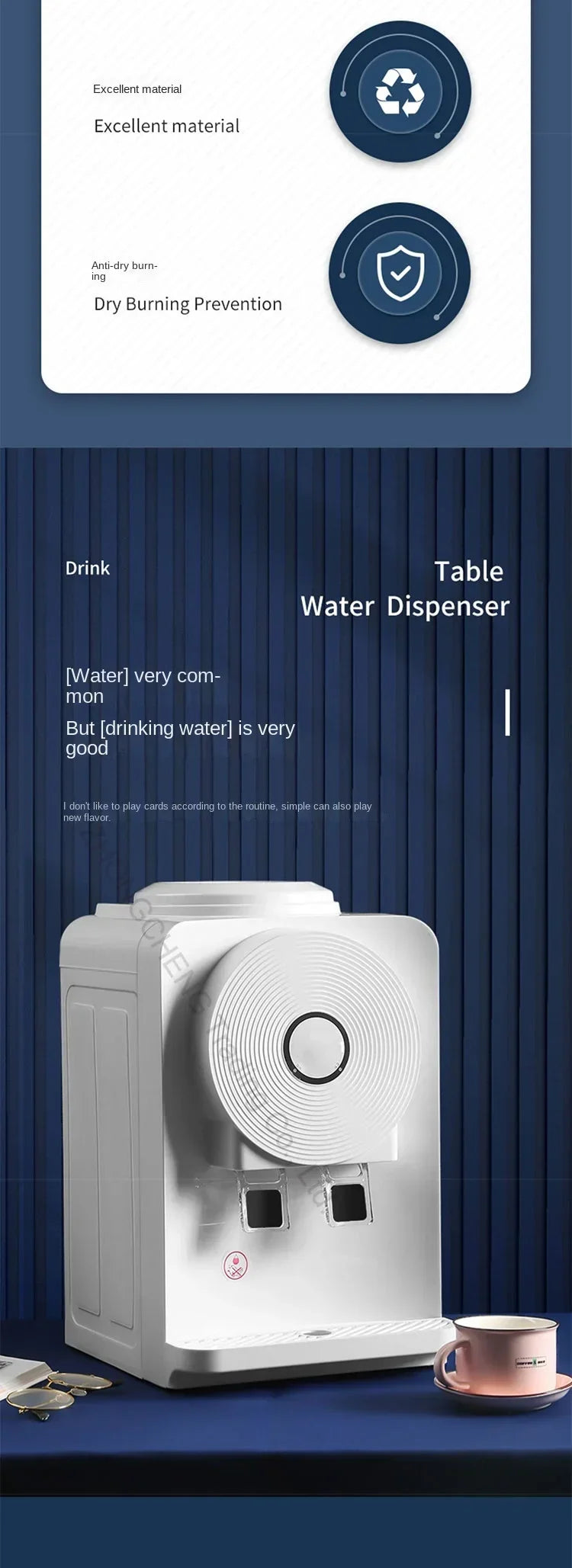 Desktop Water Dispenser Small Household Automatic Intelligent New Heating Mini Desktop Office Dormitory