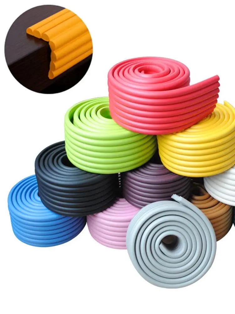 2M Baby Safety Protection Strip Table Corner Protector Desk Edge Guard Strip Furniture Corners Children Safety Foam Protection