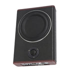 8 Inch Ultra Slim Car Subwoofer Under Seat 12V 600W Car Active Subwoofer Compact Car Bass Audio Car Stereo Amplifier Speaker