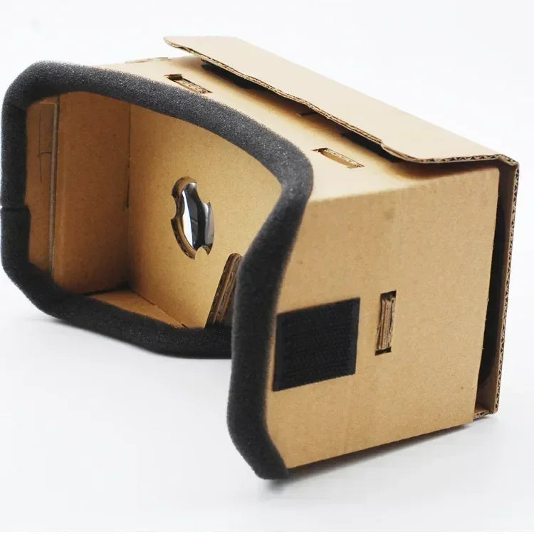 1pc Google Cardboard 3D Vr Virtual Reality Glasses For Android or Phone NEW VR Model DIY Transform Your Device Into a Big Screen