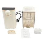 Tabletop Electric Water Dispenser, Touch Screen Design Multiple Temperature Selection Quantitative Water Discharge Function