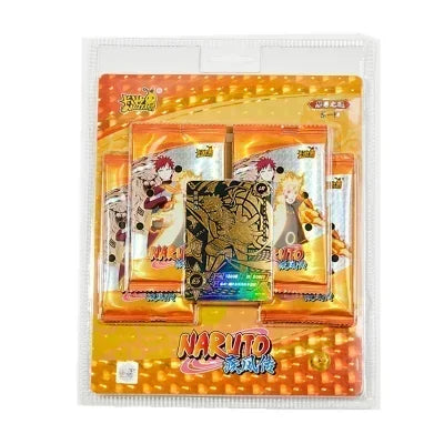 KAYOU Genuine Naruto Cards Box Anime Figure Card Booster Pack Sasuke Collection Flash Card Toy Birthday Christmas Gift for Kids