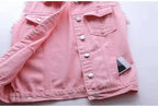 Fashion Denim Vest Women's Cropped Spring Summer Sleeveless Tops Short Jackets Waistcoat Top Outerwear Jean Cowboy Female