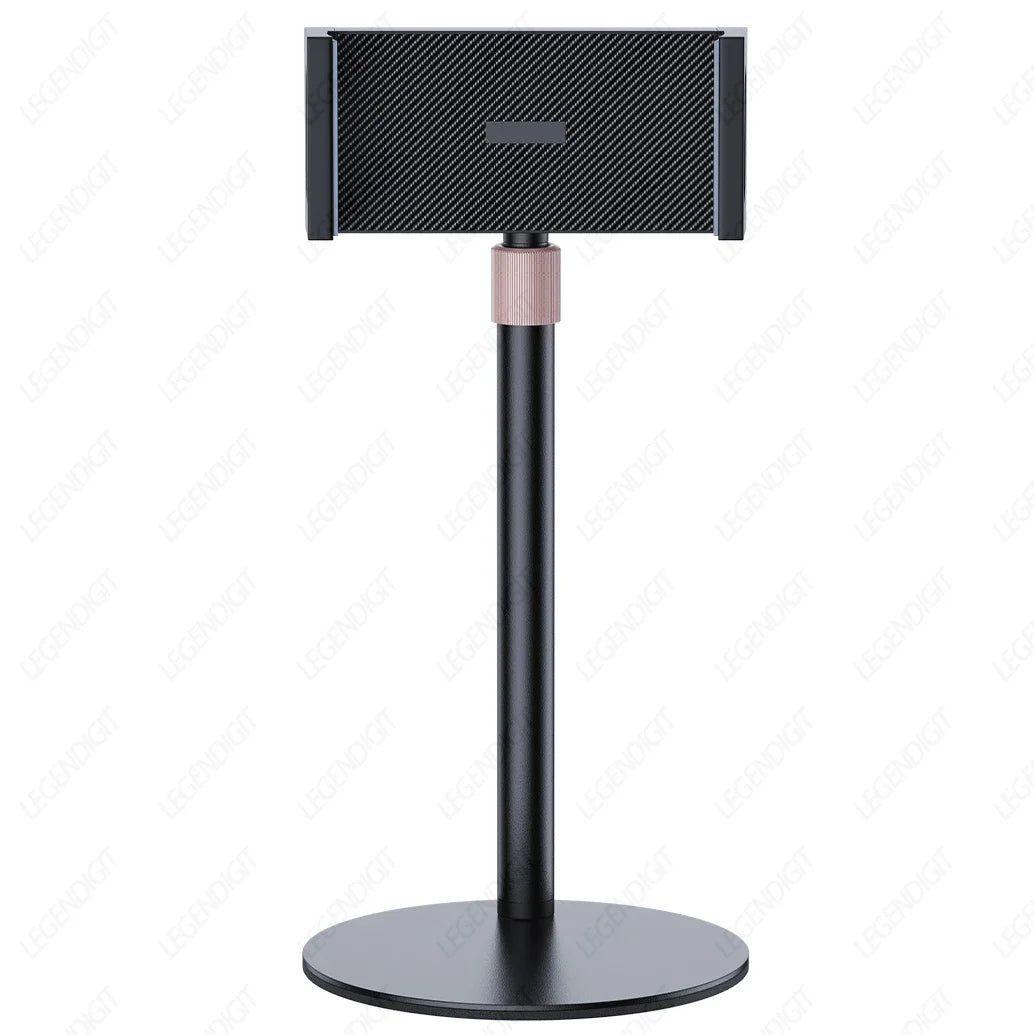 Tablet Stand Holder for iPad Portable Monitor Desk Stand Adjustable Height Heavy Base Tablet Bracket for Screen Kindle Display
