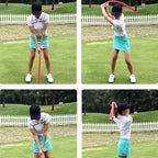 Solf Golf Multi-functional Swing Aid Power Stick Swing Trainer Soft Baton Training Power Whip Foam Swing Stick