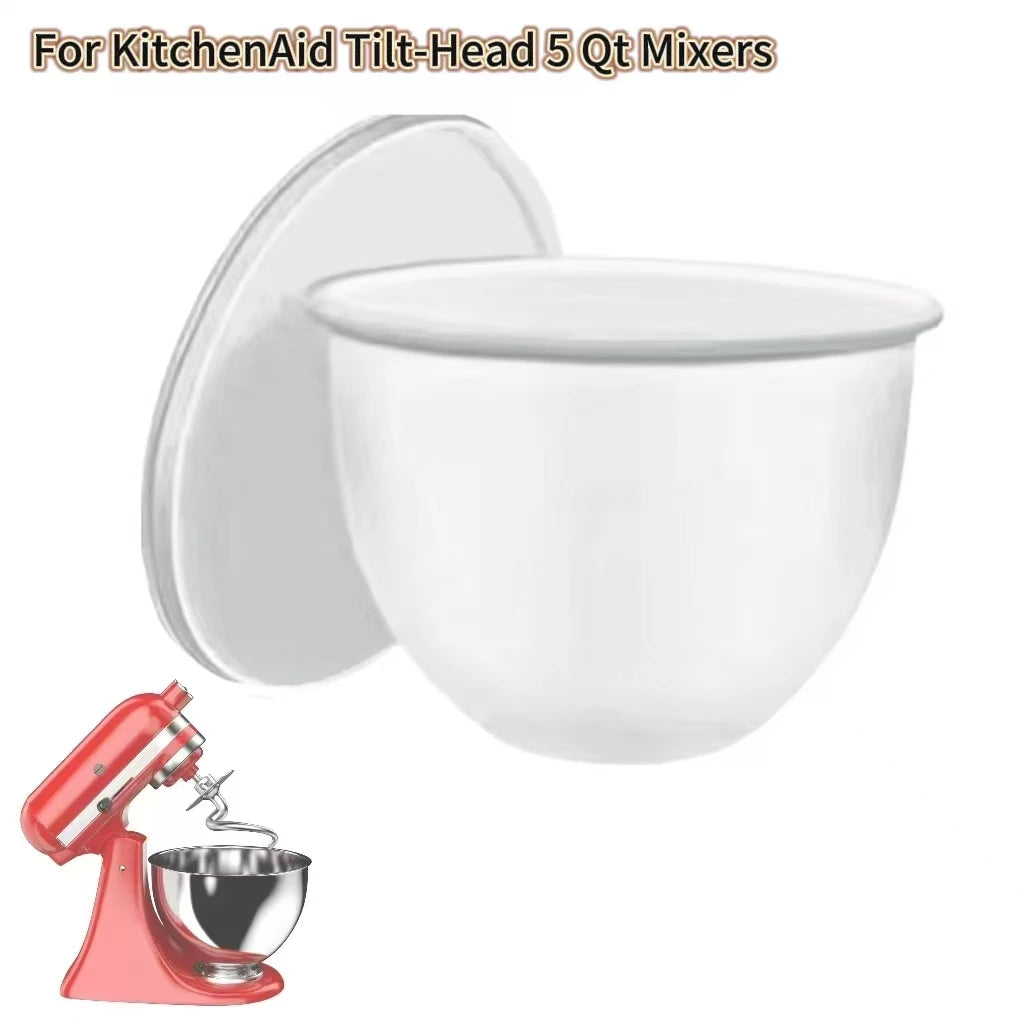 Silicone Bowl Liner with Lid for KitchenAid Tilt-Head 5 Qt Mixers Main image
