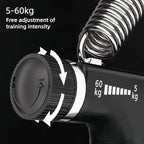 Adjustable Hand Grip Strengthener with Counter, Finger Exerciser Stretcher, Forearm Workout Equipment, Grip Ring Stress Ball, Hand Rehabilitation Trainer, Hand Strength Training Kit