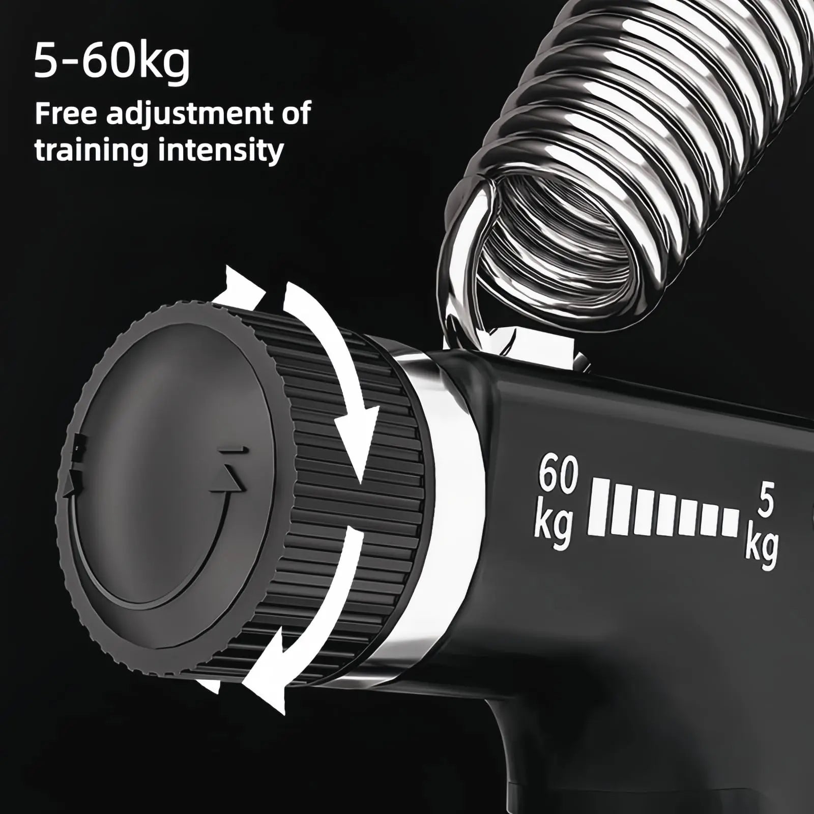 Adjustable Hand Grip Strengthener with Counter, Finger Exerciser Stretcher, Forearm Workout Equipment, Grip Ring Stress Ball, Hand Rehabilitation Trainer, Hand Strength Training Kit