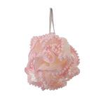 Soft Mesh Bath Sponge Balls Skin Cleaning Brush Shower Puff Body Cleaner Exfoliating Scrubbers Bath Flower Bathing Accessories