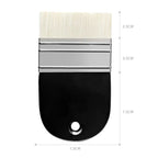 Oil Painting Nylon Pen Set Gouache Acrylic 1/3 Pcs Small/Medium/Large Sizes Flat Head Brush Wood Handle Painting Tools for Fine