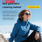 OnePlus Bluetooth Earphones Bone Conduction Headphone Wireless Open Headset Hands-free Waterproof Sports Earphones With Mic