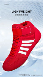 Professional Men Women Wrestling Boots 5 colors Boxing Shoes Couples Anti-Slippery Sneakers Mens Breathable Wrestling Boots