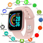 Smart Watch Sport Wristband Fitness Monitoring Track Heart Rate Call and Message Remind Men Smartwatch Woman 116 Plus Clock D13