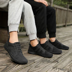 FANCYLEE Classic Women's GAT Barefoot Sneakers Retro Suede Minimalist Walking Shoes Wide Fit Zero Drop Casual Shoes Size 36-41