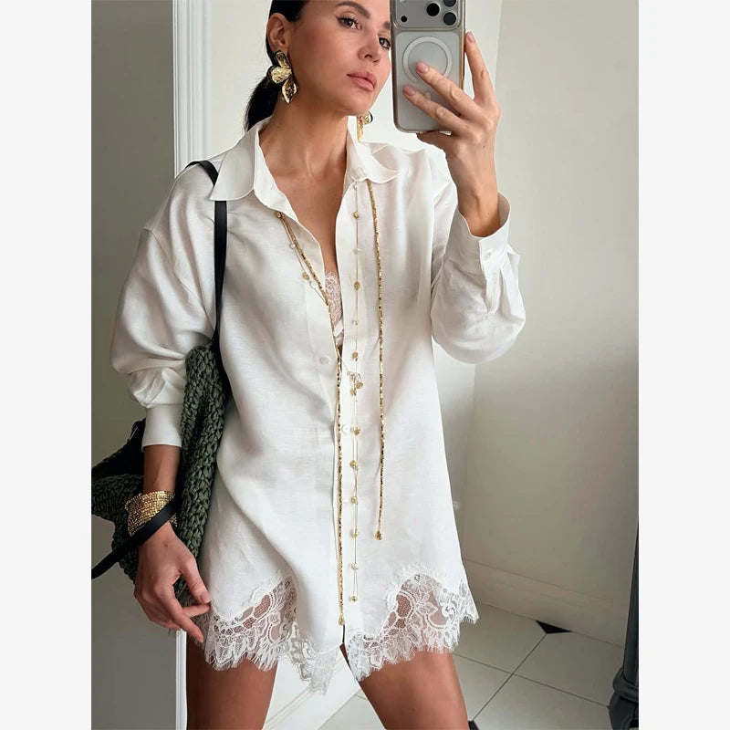 Women Solid Lapel Full Sleeves Pant Suits Chic Single Breasted Wide-leg Long Pants Sets 2026 Lady  Casual Daily Loose Fit Outfit