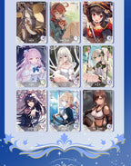 New Goddess Story Card Fufeng Chapter Colorful FlashCard Anime Character Collection Card Games Toys Child Gifts
