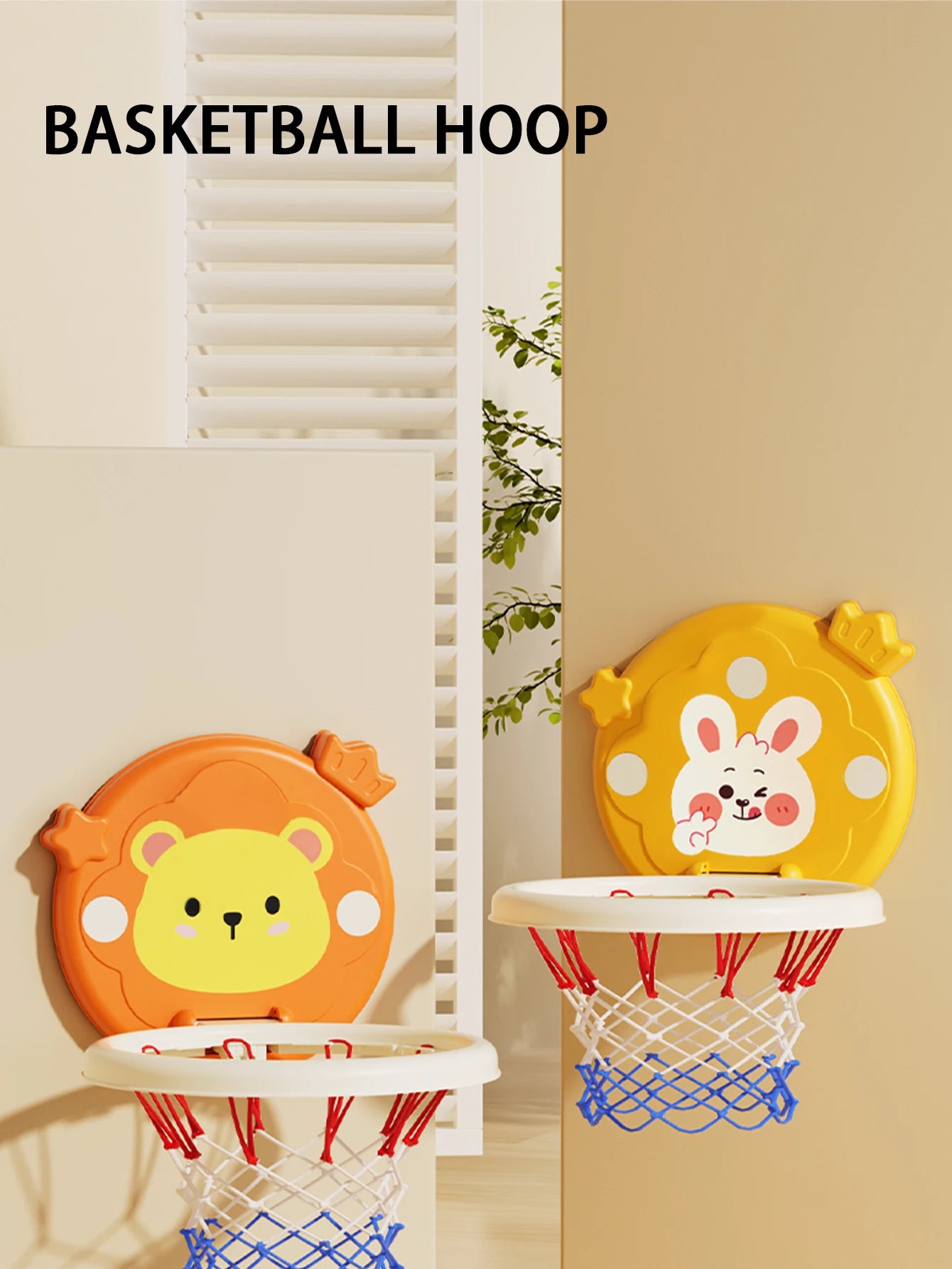 Children's basketball stands, indoor shooting balls, assemblable and foldable hanging toys