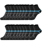 3 Pairs Men's Socks Hiking Black Sports Basketball Socks Casual Soft Running Summer Absorb Sweat Breathable Male Sokken Gifts