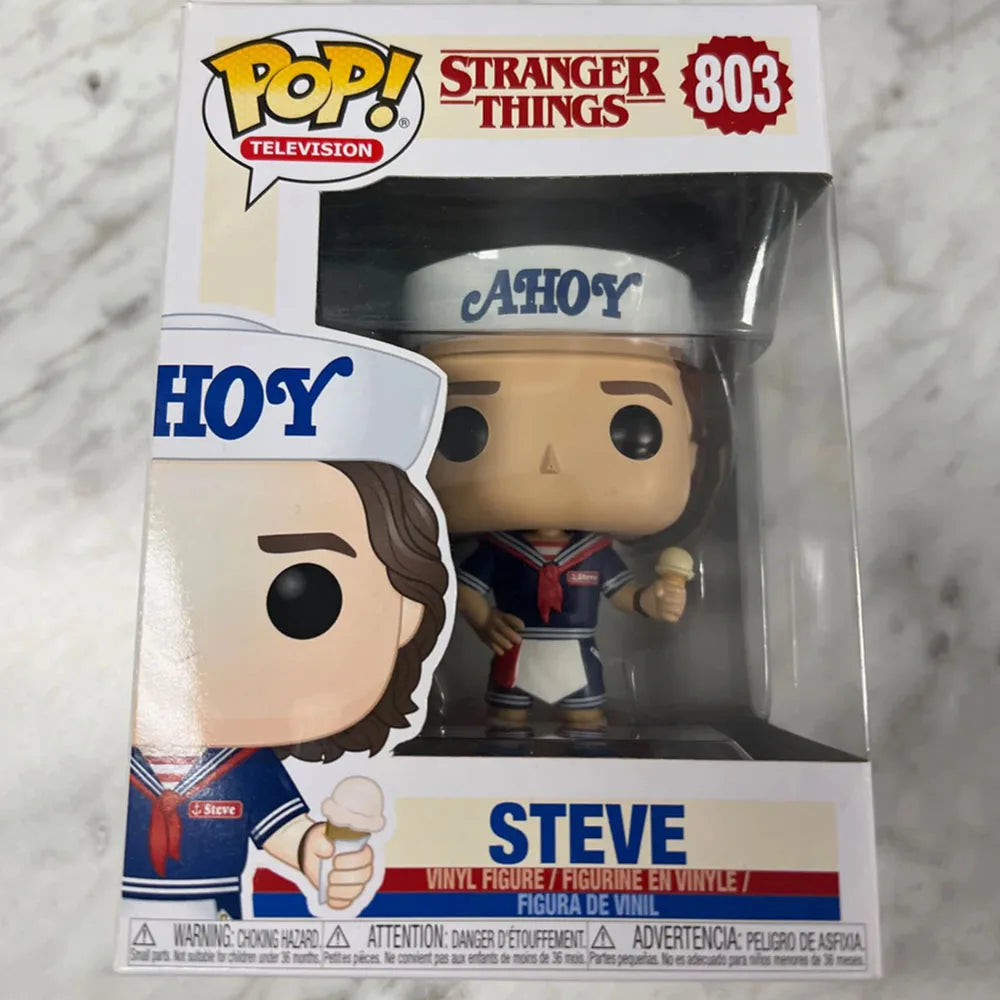 Funko TV Strangers Pops Mike Wheeler #1783 Things- Will Byers Dustin Steve Action Figure Toys Collectible Dolls Gift Decor Model