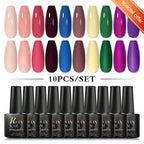 10/12PCS/SET Cat Magnetic Gel Nail Polish Set 9D Reflective Glitter Gel Semi Permanent UV Gel Soak Off Sparkling Nail Art Kits