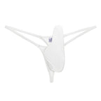 YAULAANG Sexy men's gloss gay underwear oily G-Strings thong Shiny low-waisted High Elasticity mens lingerie