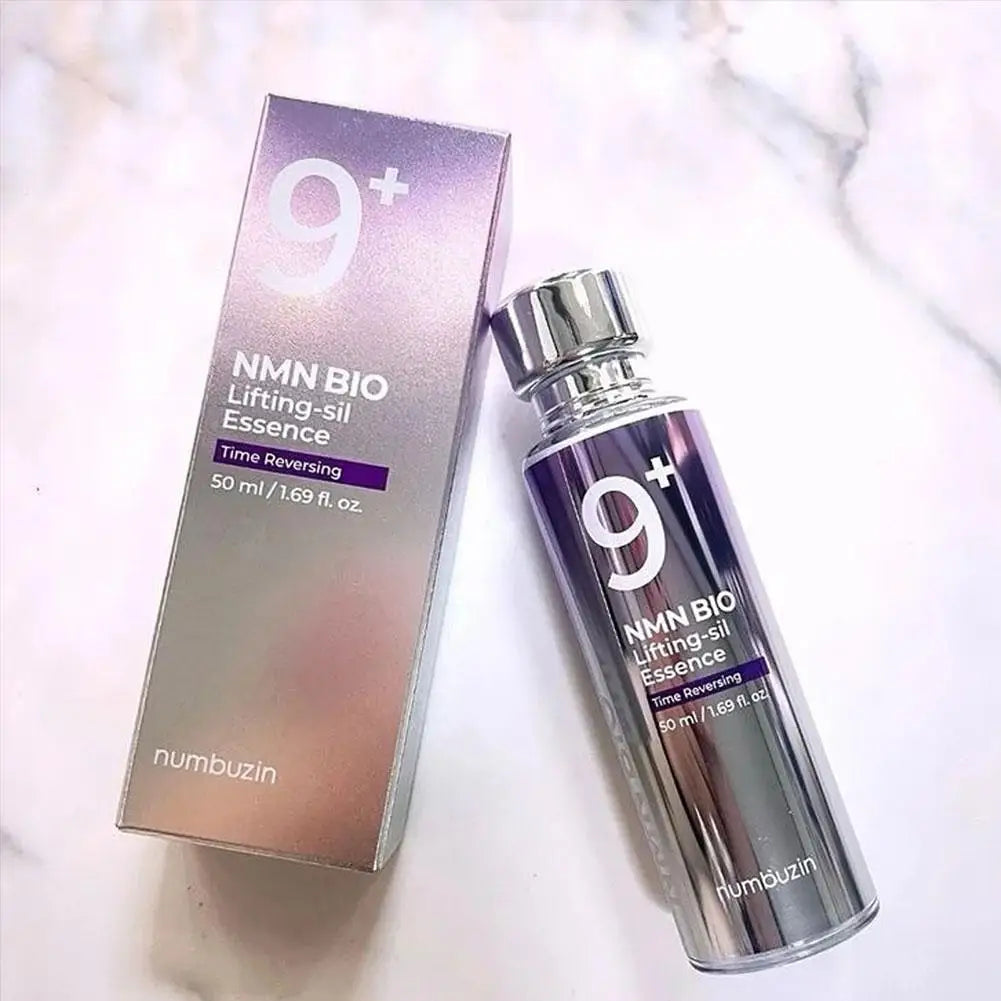 orea Numbuzin NO.9 NAD+ BIO Set - Lifting-sil Mask NMN Essence Retinol Eye Cream, Time Reversing Lift Firm Brighten Skin Care