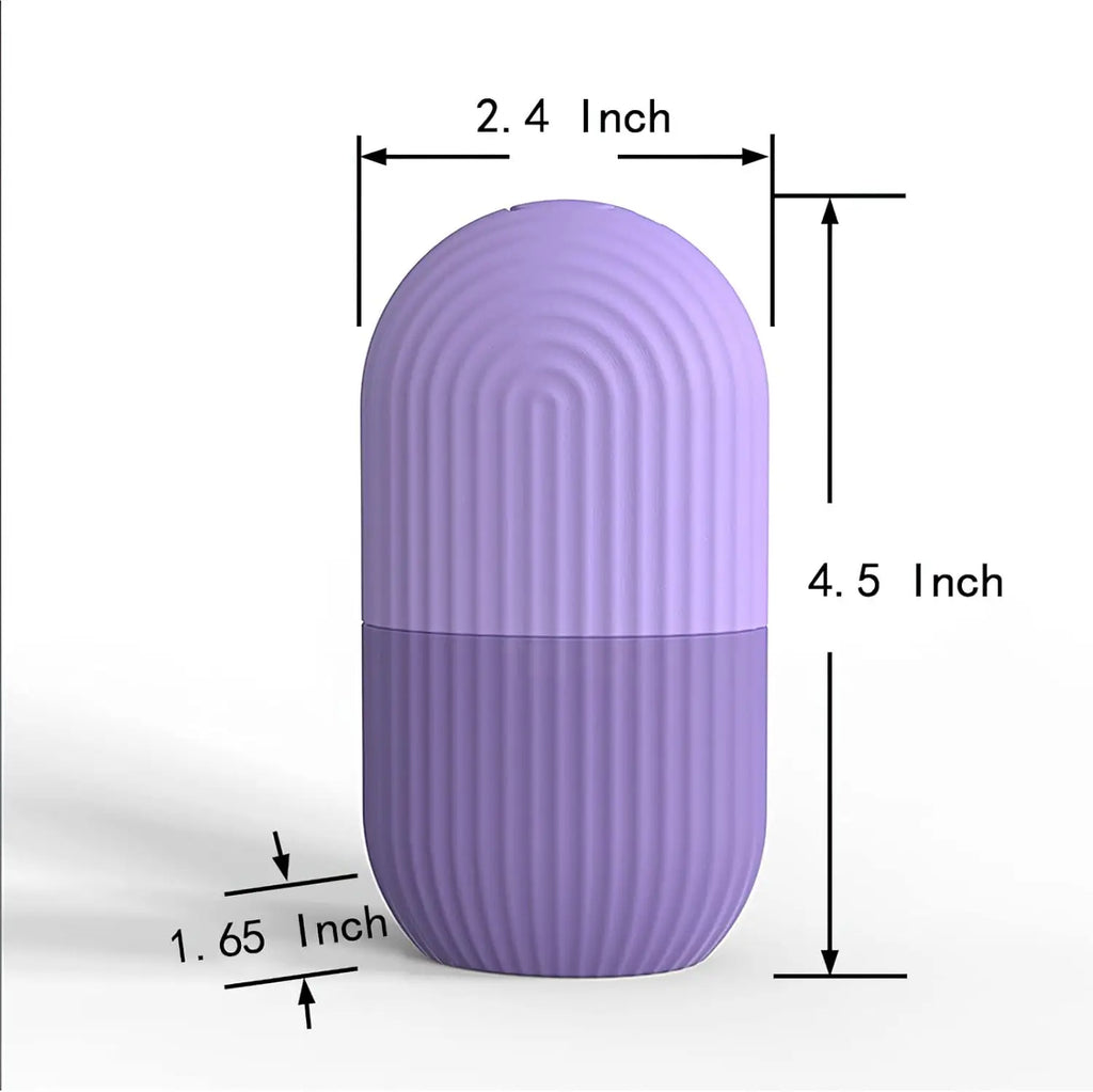 Silicone Ice Face Roller Contour and Shrink Pores,Remove Dark Circles,Massage Skin Beauty Facial Roller for Eyes,Neck,Care Tool