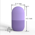 Silicone Ice Face Roller Contour and Shrink Pores,Remove Dark Circles,Massage Skin Beauty Facial Roller for Eyes,Neck,Care Tool