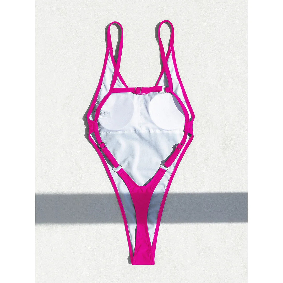 XS - L 2026 Sexy Monokini Extreme String Mini Micro Thong Women Swimwear One Piece Swimsuit Female Bather Bathing Suit V5820