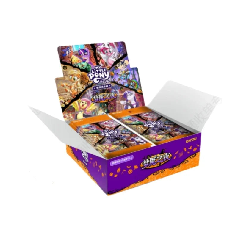 KAYOU Genuine New My Little Pony Friendship Eternal Star Bag 2 Rhythm Moon AR Gilded Decoration OR Collection Card Gift