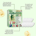 1-5X 10-in-1 Berberine x NAD+ Weight Management Assistance Patch Easy To Use Body Weight Loss Sticker Body Care Patch