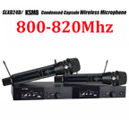 SLXD Microfone 500/600/800MHZ Wireless Microphone System 4pin Headset KSM8/Beta58 Professional Audio Equipment For Stage Karaoke