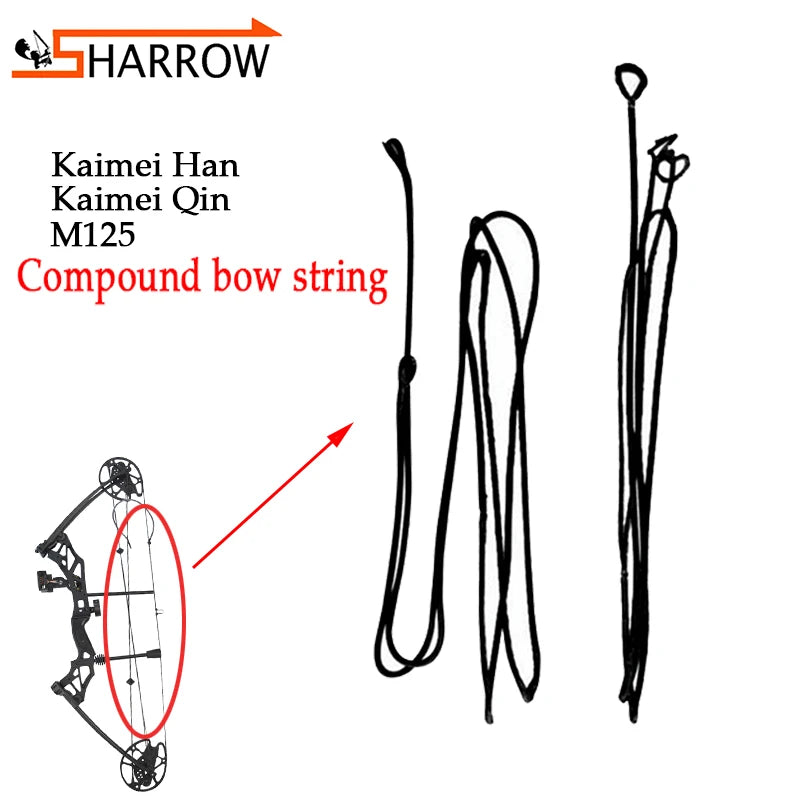 JUNXING M125 Compound Bow String Original Factory for Replace Change String Archery Hunting Bow Shooting High Quality Accessorie