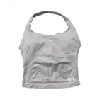 2025 TEVEO Nouveau Soutien-Gorge Elastique Haute Résistance Entièrement Licou Cou Nu Dos Nu Yoga Yoga Yoga