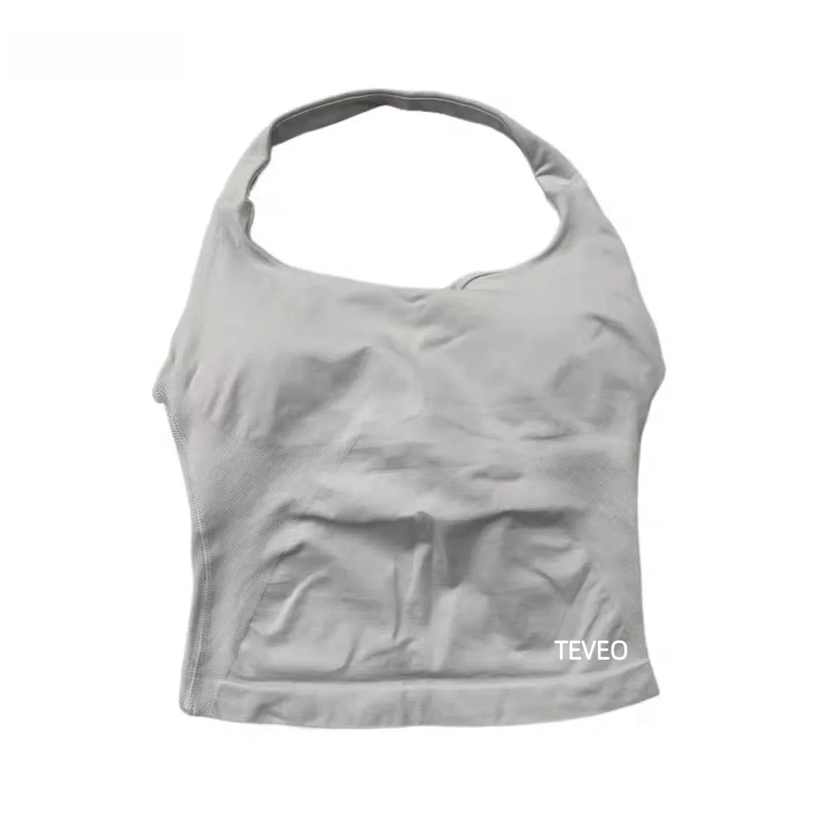 2025 TEVEO Nouveau Soutien-Gorge Elastique Haute Résistance Entièrement Licou Cou Nu Dos Nu Yoga Yoga Yoga
