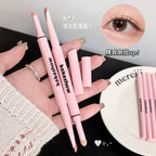 Double-end Lying Silkworm Eyeliner Pencil Diamond Glitter Matte Aegyosal Pen Brightening Cream Shadow Highligher Eye Makeup