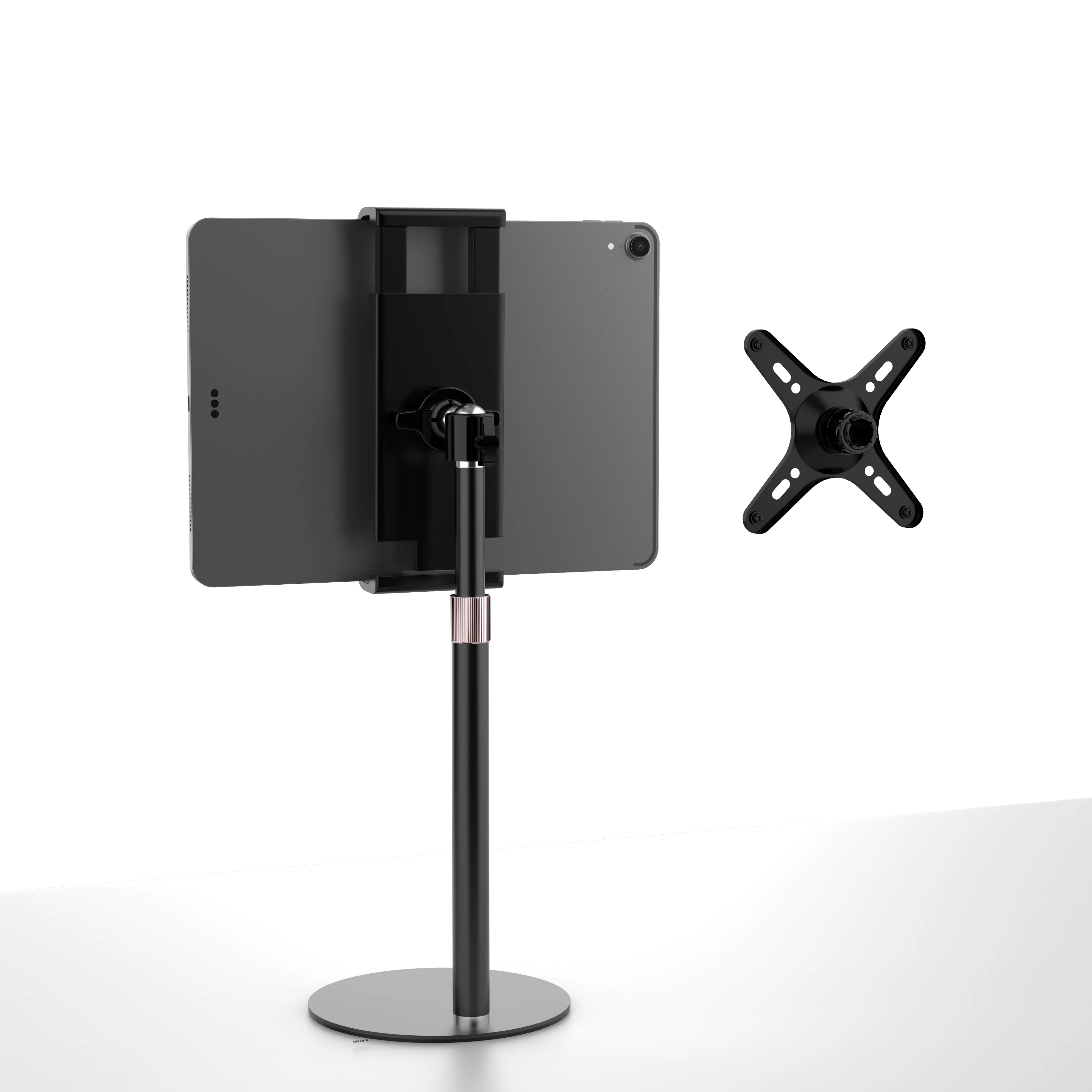 Artpowers VESA Monitor Desk Mount Single Monitor Stands Freestanding fits 13'' to 18'' Computer Screen with Height Adjustable