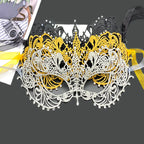 New Women Hollow Lace Face Mask Masquerade Sexy Cosplay Prom Party Props Costume Mask Nightclub Halloween Black Eye Mask