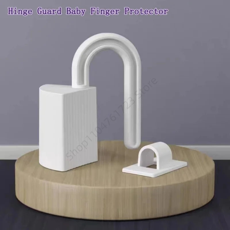 1pcs New Baby Safety Lock Anti-grip Door Stopper Anti Pinch Hand Children Security Protection Durable Finger Protector Secondary image
