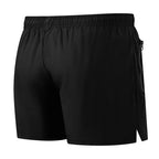 Shark Graphic Men's Board Shorts Summer Casual Beach Shorts with Mesh Liner Zipper Pockets Quick Dry Swim Trunks Bathing Suit