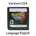 Pokemon Series DS Game Cartridge Video Game Console Card HeartGold SoulSilver Diamond Platinum Pearl Multilingual for NDS 3DS