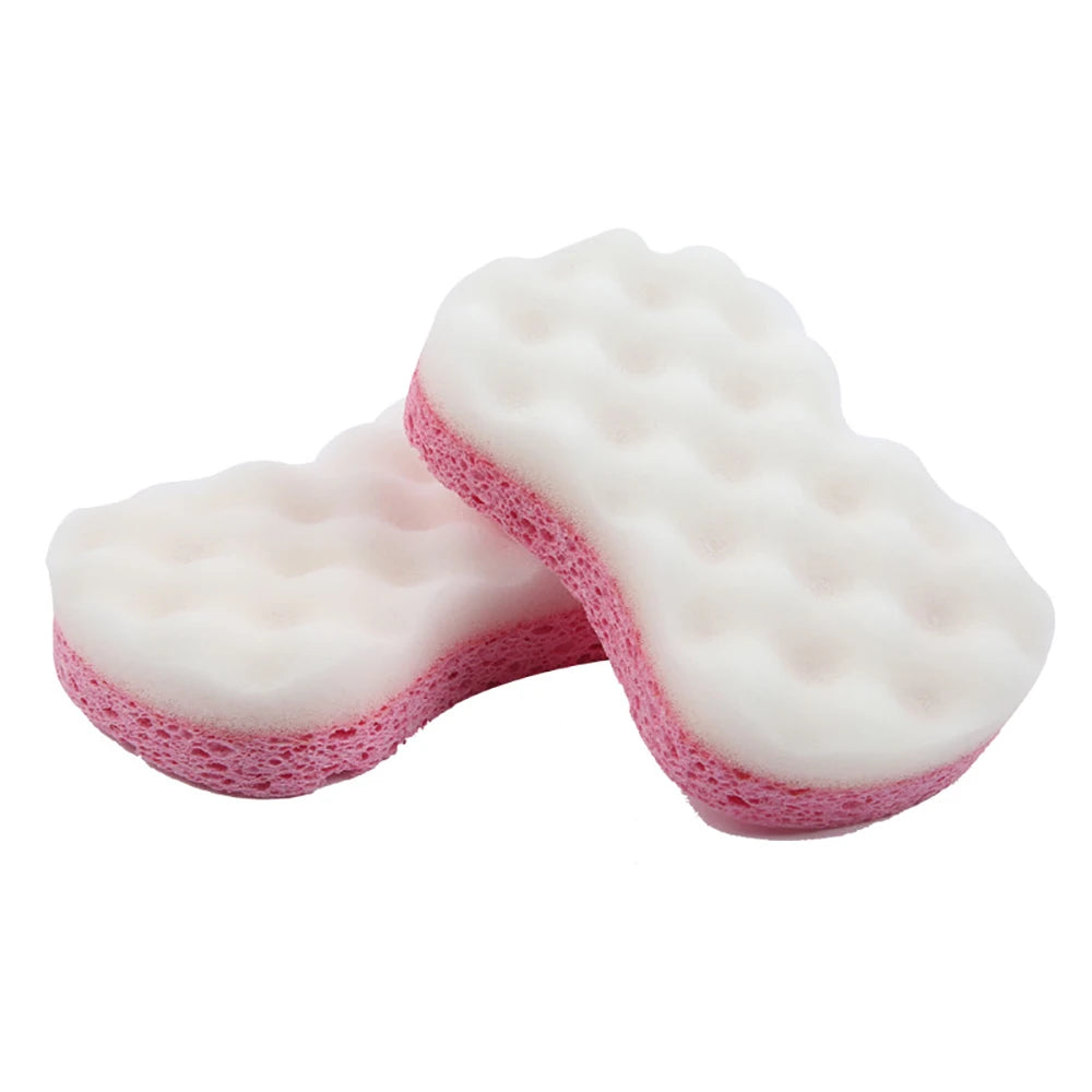 Soft Bath Sponge Body Scrub Bast Wisp Massage Brush Body Washcloth Skin Scrubber Relax Exfoliating Skincare Shower Accessories