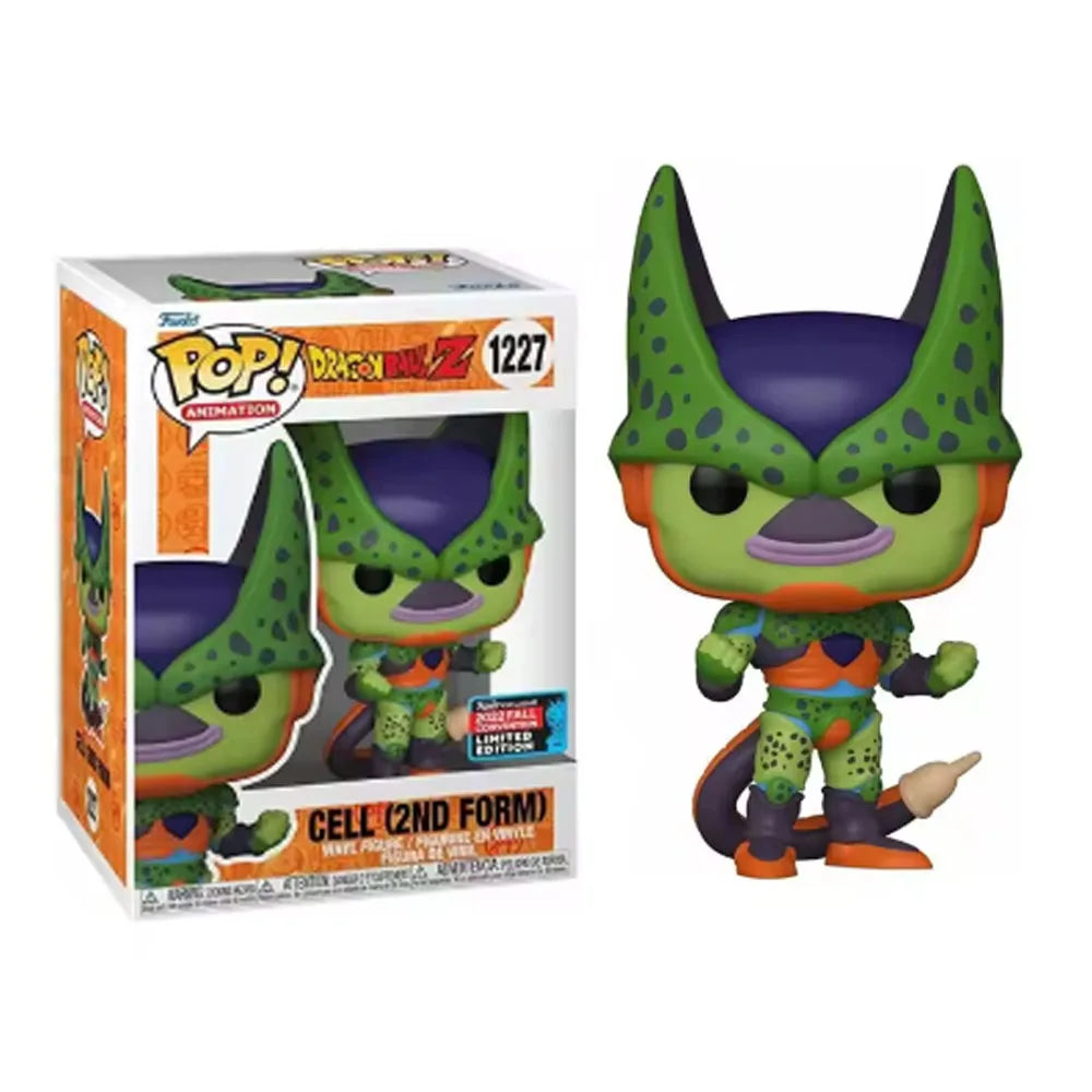 Funko Pop Animation Dragonballs Perfect Cell #13 #759 Cell (2nd Form) #1227 Action Figure Toys Gifts Collection Vinyl Dolls