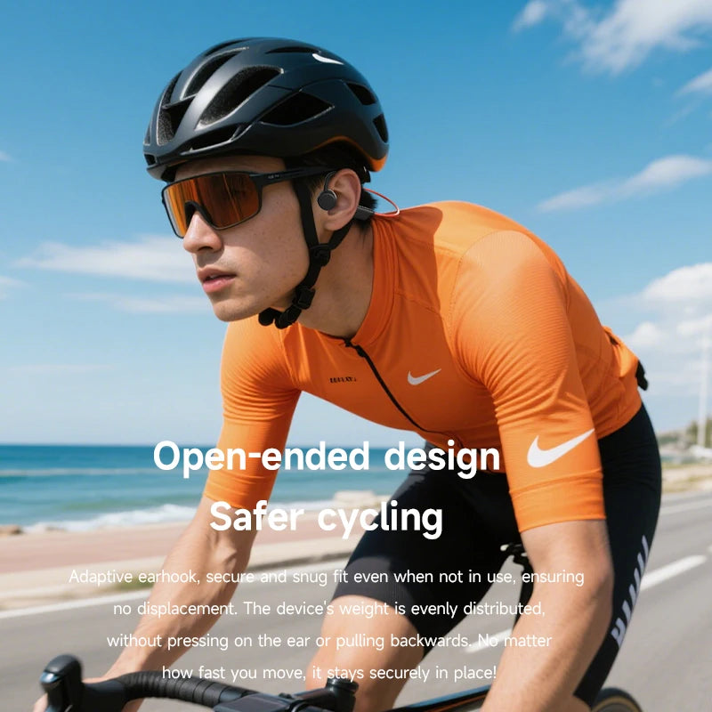 OnePlus Bone Conduction Headset Sport Headphone IPX8 Waterproof Bluetooth 5.4 Wireless Earphone Hands-free With Mic for Exercise
