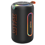 ZEALOT_MP1 Portable Bluetooth Speaker 60W StormBox Blast Outdoor Wireless Speaker IPX6 Waterproof Party Camping Speaker 12H ZEAL