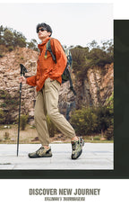 Men Casual Shoes Summer Outdoor Sneakers Women Footwear Trainer Camouflage Shoe Anti Slip Wear-Resistant Hiking Footwear