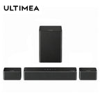 ULTIMEA 5.1 Virtual Surround Soundbar, 3D Surround Sound System, Soundbar for TV with Subwoofer and Rear Speakers, Poseidon D50